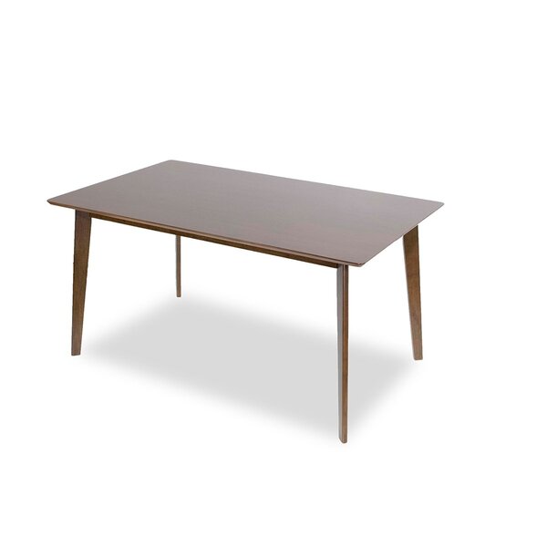 Mid century modern rectangle dining online table